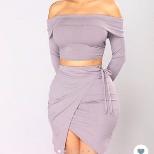 Fashion nova two piece set